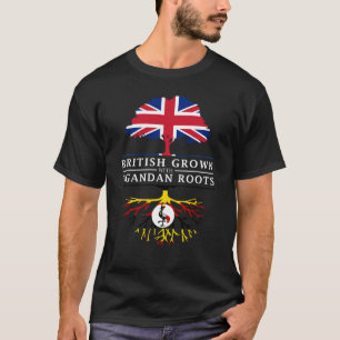 Brittiskt fullvuxet med ugandiskt rotar den t shirt