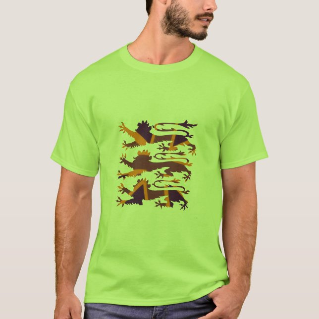BRITTISKT LEJON TEE SHIRT (Framsida)