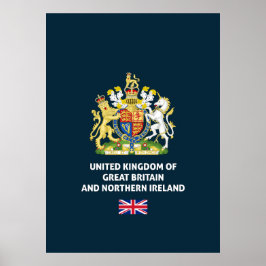 Brittiskt passnummer poster