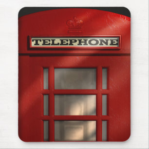 Brittiskt rött ringer boxas Mousepad Musmatta