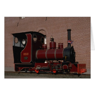 Brittiskt Rys 0-4-0 T "Gwen" smalt mätinstrument Hälsningskort