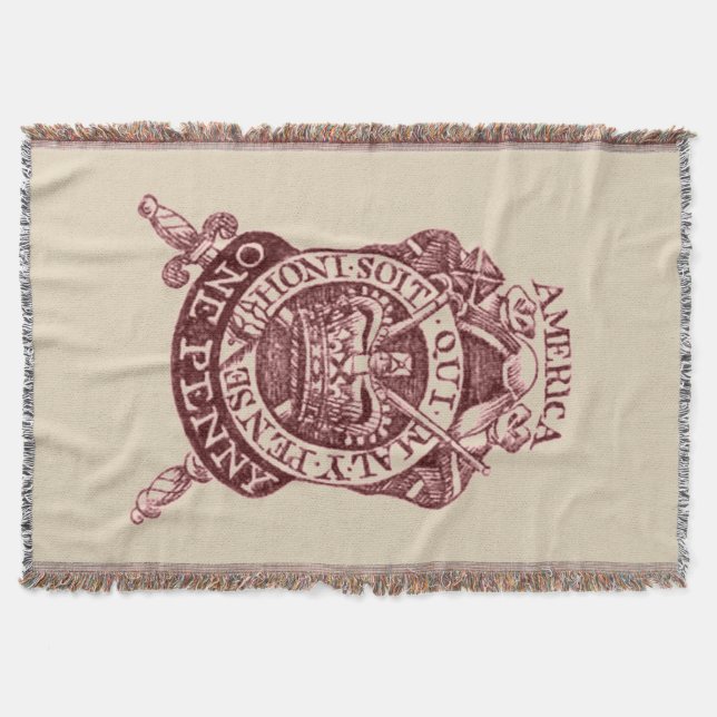 Brittiskt stämpelmärke 1765 Filten Mysfilt (Framsidan)