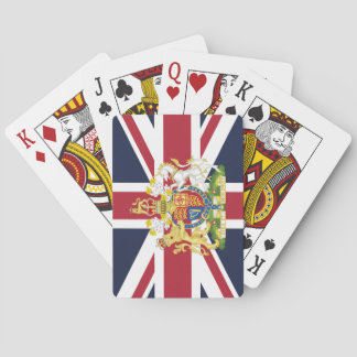 Brittiskt telefonärende för flagga casinokort