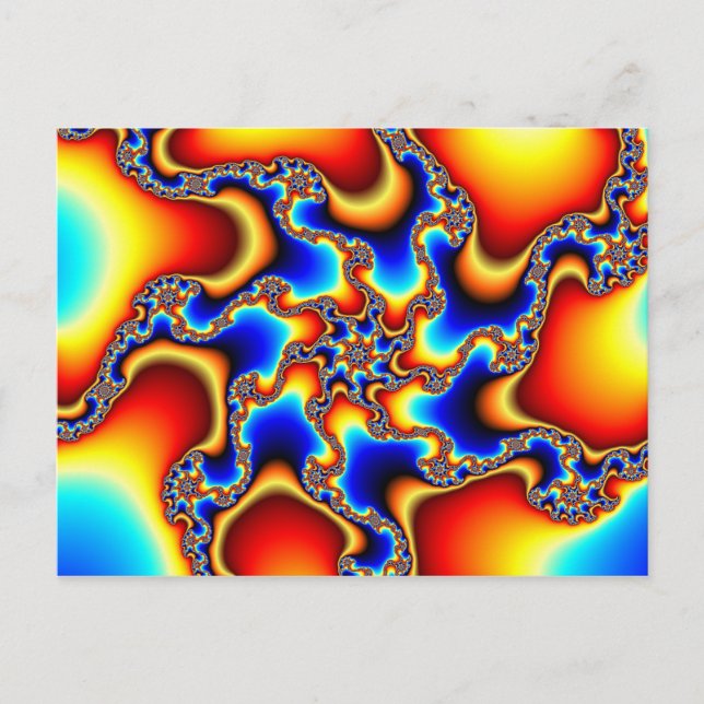 Brittle - Fractal vykort (Framsida)