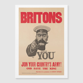 BrittLord Kitchener Önska Du WWI Propaganda