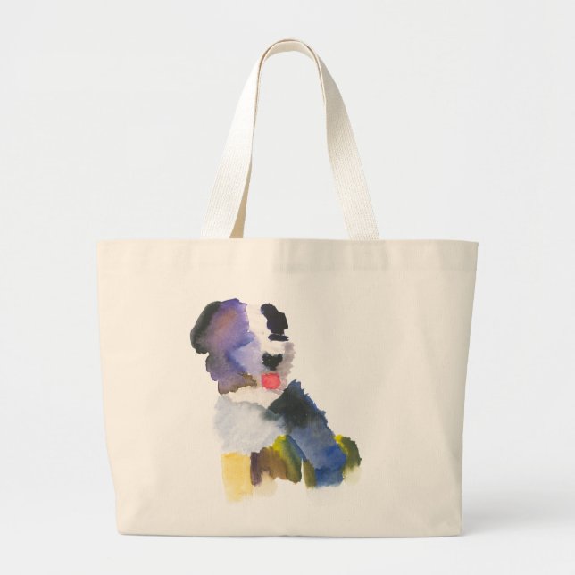 Brix Tote Bag Jumbo Tygkasse (Framsidan)