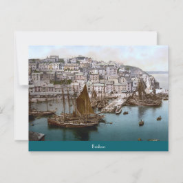 Brixham, England (c. 1900) Vykort