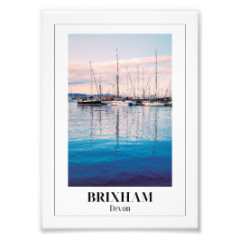 Brixham Marina, English Riviera, Devon Fototryck