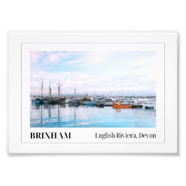 Brixham Marina, English Riviera, Devon Fototryck