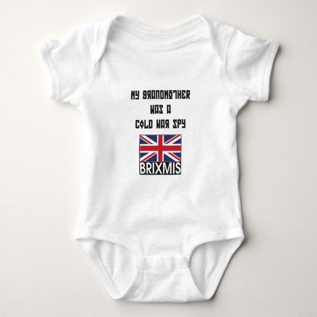 brixmis min farmor var en kalla krigetspion tee shirt (Framsida)