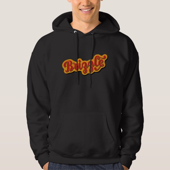 Brizzle, Bristol Dialect Slang Hoodie (Framsida)