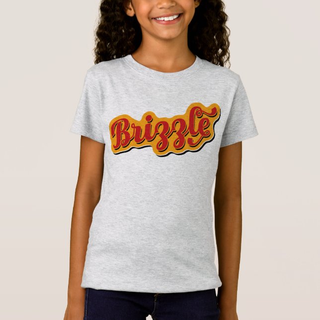 Brizzle, Bristol Dialect Slang Tee Shirt (Framsida)