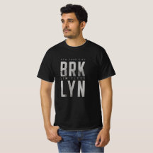 BRK LYN Brooklyn T-shirt med rund hals