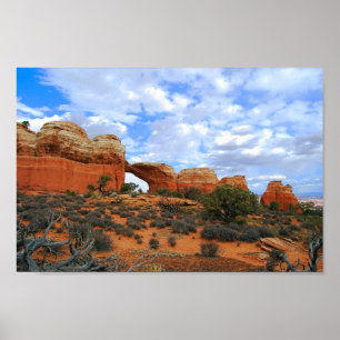 Brken Arch, Arches nationalpark Poster
