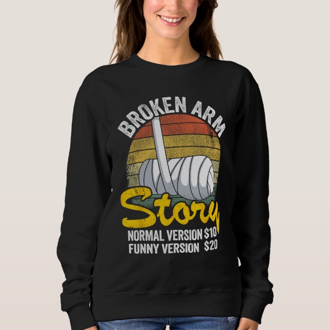 Brken Arm-artikelns normala version $10-funny vers T Shirt (Framsida)