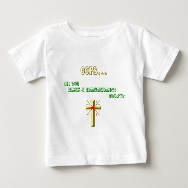 Brken Commandment Christian Tröja (Framsida)