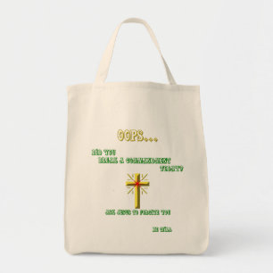 Brken Commandment Christian Tygkasse