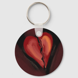 Brken Heart Nyckelring
