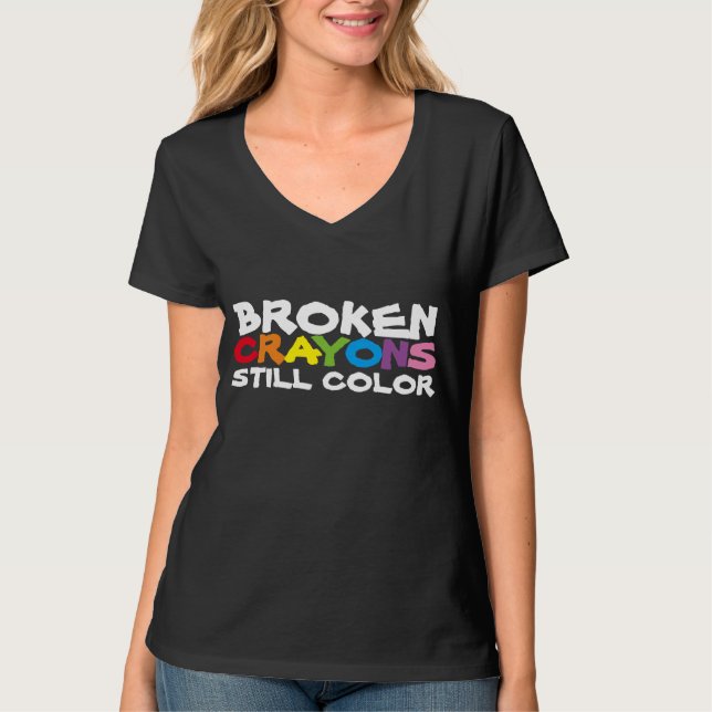 Brken Kritor still Färg t-shirt (Framsida)