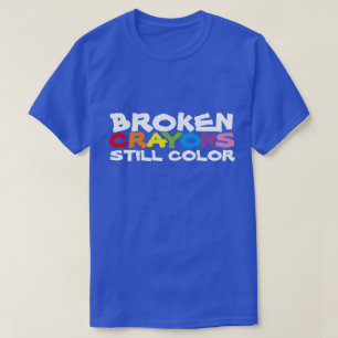 Brken Kritor still Färg t-shirt