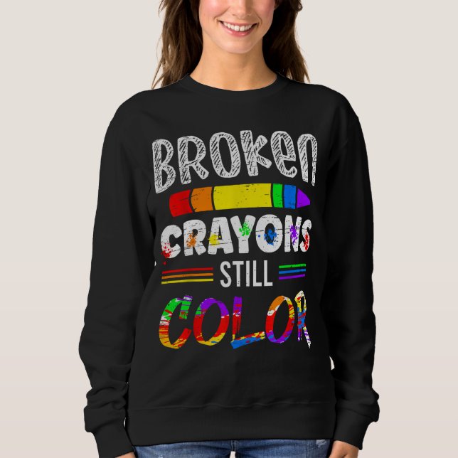 Brken Kritor still Färg T Shirt (Framsida)
