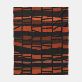 Brken Lava Grid Fleecefilt
