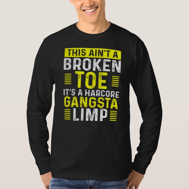 Brken Toe Warrior Limp kommer snart Brken T Shirt (Framsida)