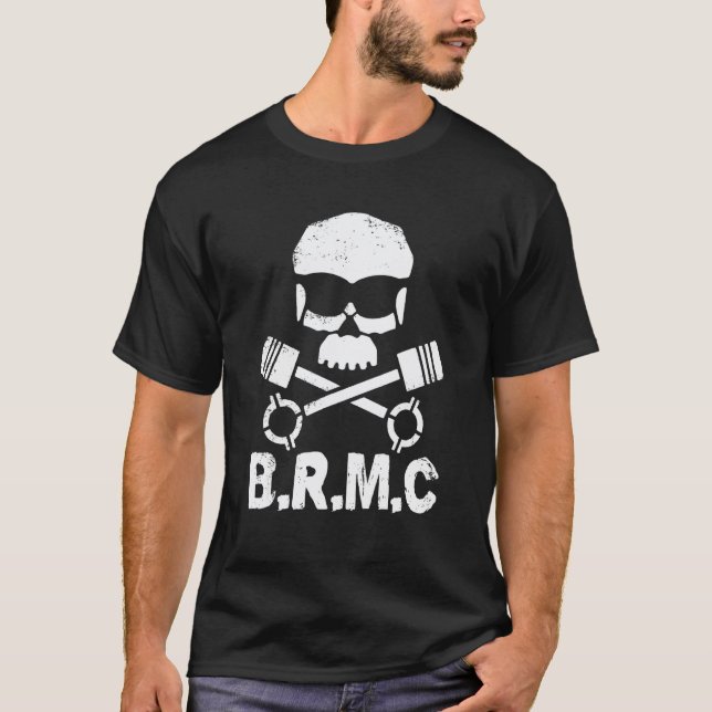 BRMC Skull Mechanics Solglasögon Coola T Shirt (Framsida)