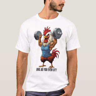 Bro, är du ens hiss? Funny Power Hiss Gym Pun T Shirt
