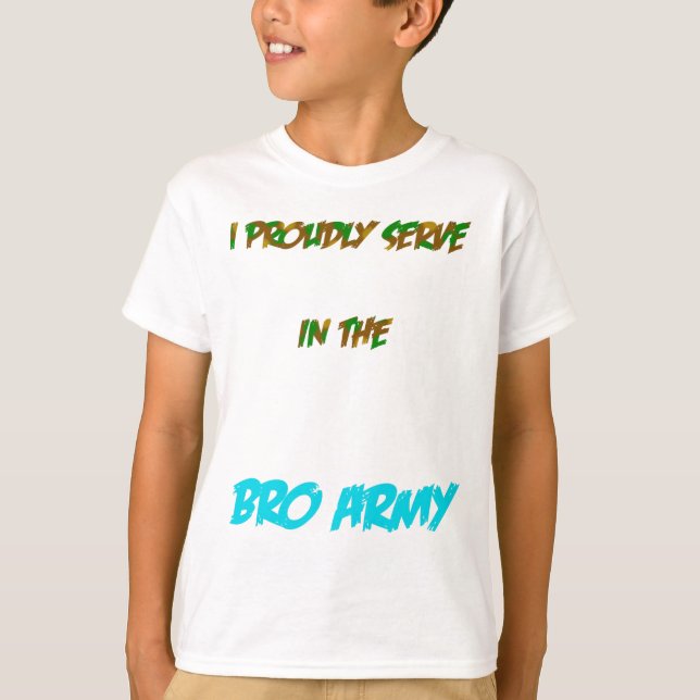 Bro armé tee shirt (Framsida)