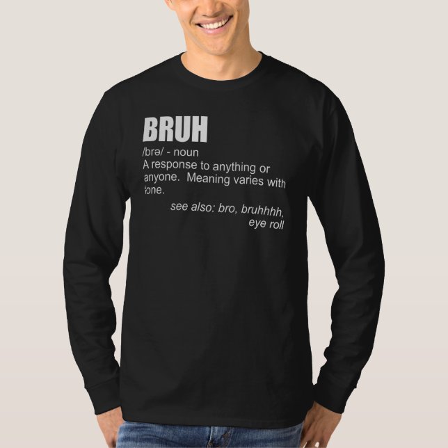 Bro Boys Manar Tonåringars Bru T Shirt (Framsida)