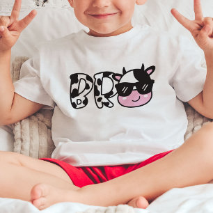 Bro Brother Cow Födelsedagsfest T-Shirt