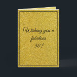 Bro Elegant Guld Anpassningsbar Brother 50:e födel Kort<br><div class="desc">Bro Elegant Anpassningsbar Brother 50:e födelsedag, en vacker design som är avsedd för alla som tittar vackra födelsedagskort för broder, födelsedagskort för äldre broder eller födelsedagskort för lillebror, den här skulle vara coola. Utformningen har en fin bakgrund i guld med en viss personlig anpassningsbar, du kan lägga in den ålder...</div>