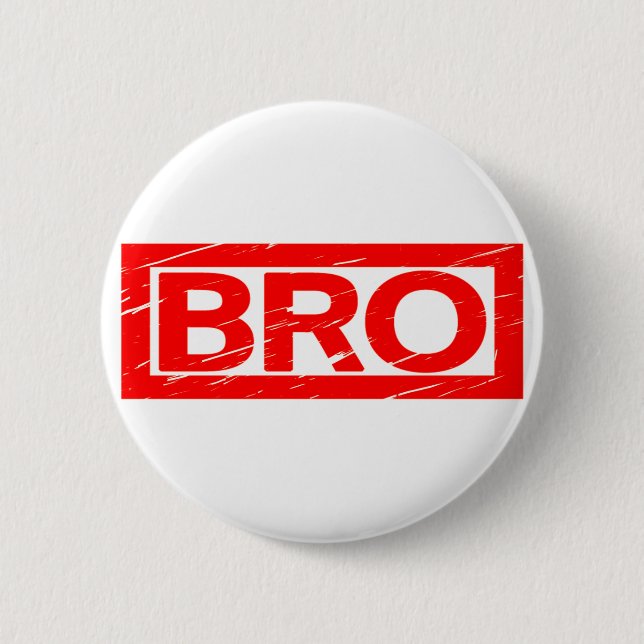 Bro Frimärke Knapp (Framsida)