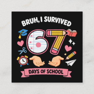Bro jag överlevde 67 dagar i skolan tilläggskort