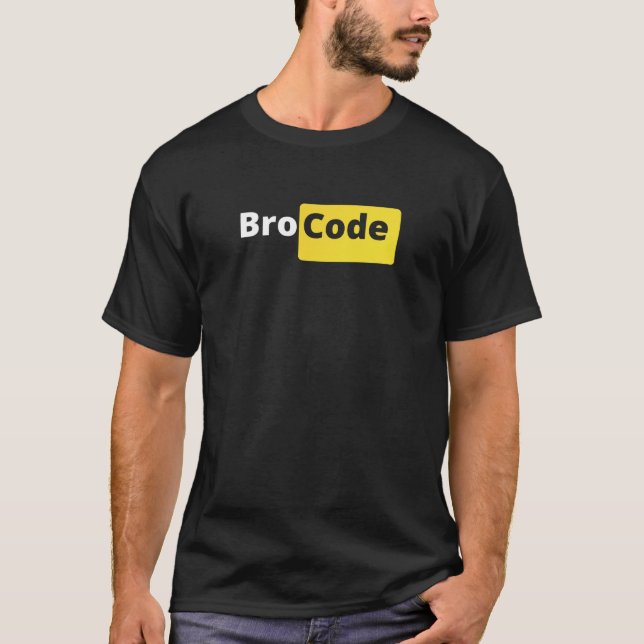 Bro-kod t-shirt, bästa vän T, bff-skjorta T Shirt (Framsida)