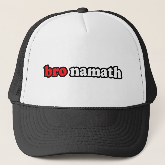 BRO-NAMATH TRUCKERKEPS (Framsida)