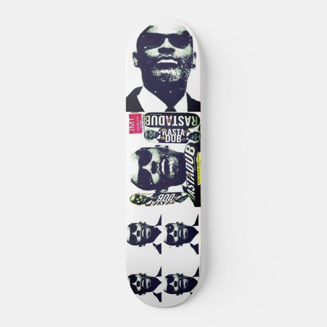 BRO NUM RASTA DUB Skateboard (Framsida)
