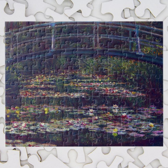 Bro över näckrosdammen av Claude Monet Pussel (Skapare uppladdad)