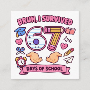 Bro överlevde 67 dagar i skolan tilläggskort