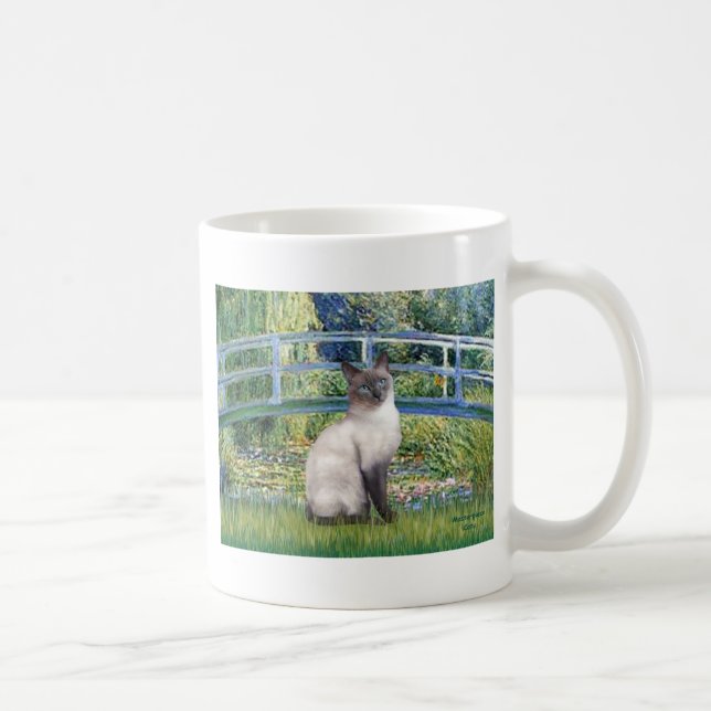 Bro - Siamese 24 (blå punkt) Kaffemugg (Höger)
