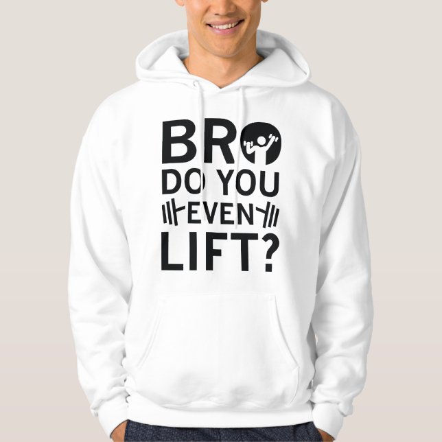 Bro, till och med Hiss? Hoodie (Framsida)
