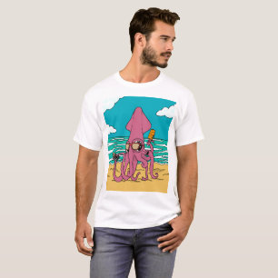 Bro tioarmad bläckfiskT-tröja 2 T Shirt