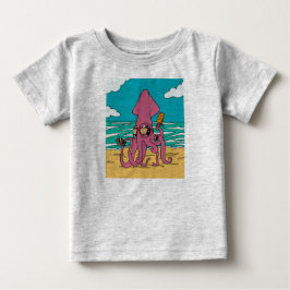 Bro tioarmad bläckfiskT-tröja 4 T-shirt
