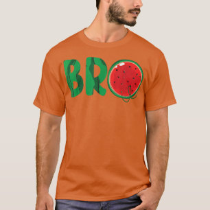 Bro Watermelon Funny Matching Family Summer Fruit T Shirt