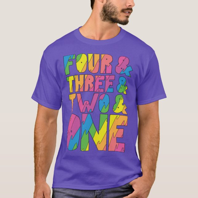 Broad City Intro Countdown funny T Shirt (Framsida)