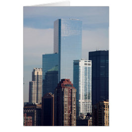 Broad Financial Center Manhattan New York Hälsningskort