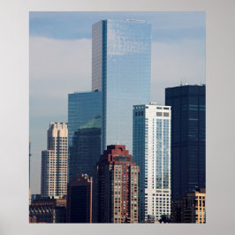 Broad Financial Center Manhattan New York Poster