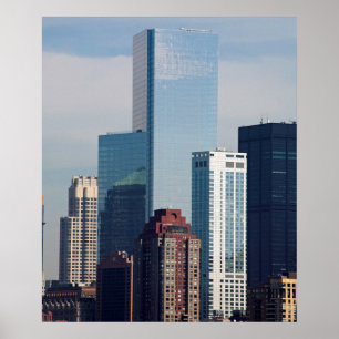 Broad Financial Center Manhattan New York Poster