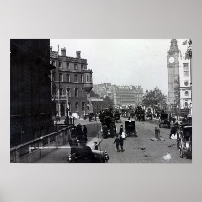 Broad Sanctuary, Westminster Poster (Framsidan)